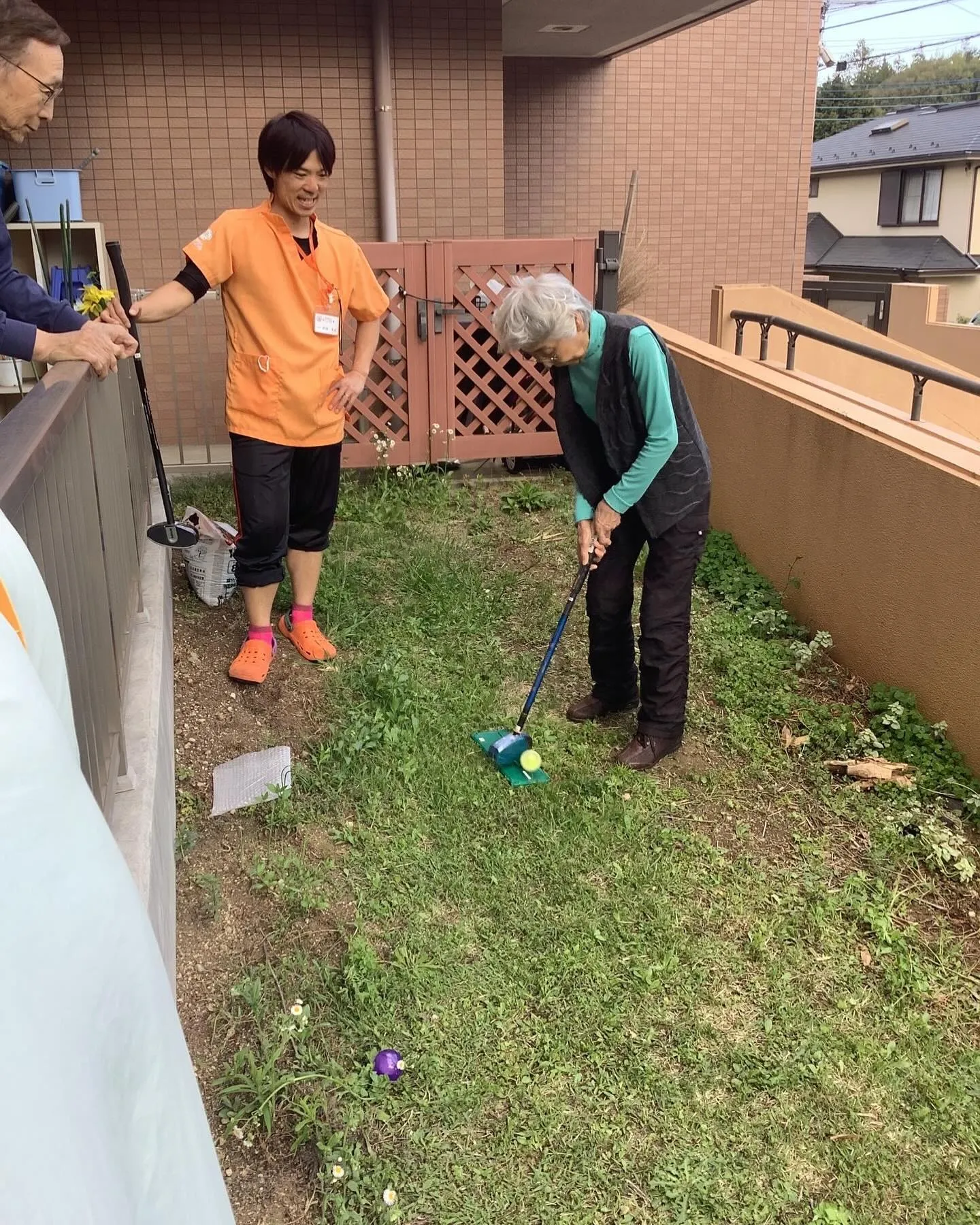 グランドゴルフ⛳️神田園1番ホール？