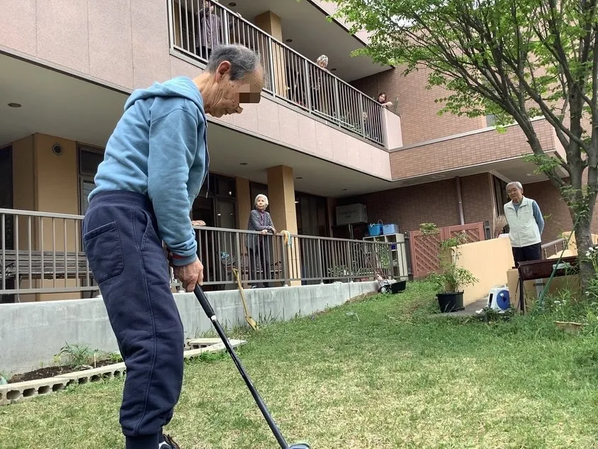 グランドゴルフ⛳️神田園２番ホール？