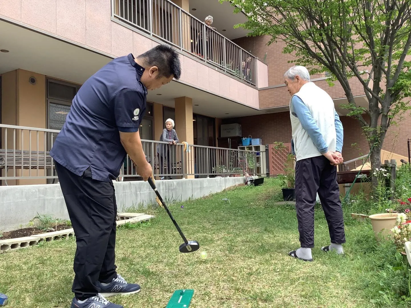 グランドゴルフ⛳️神田園２番ホール？