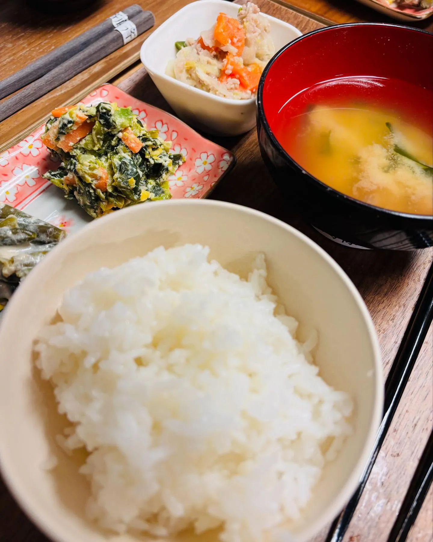 今日の朝食は、、、