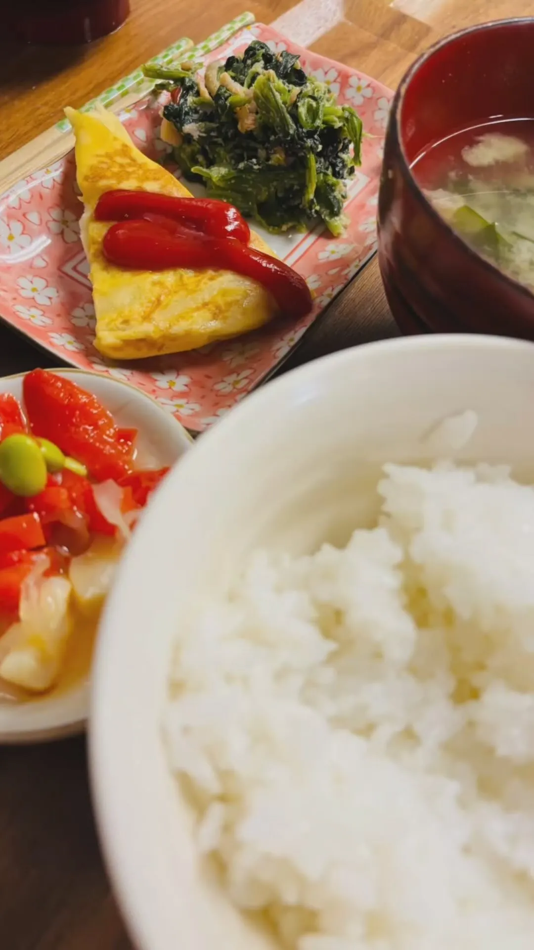 今日の朝食は、、、