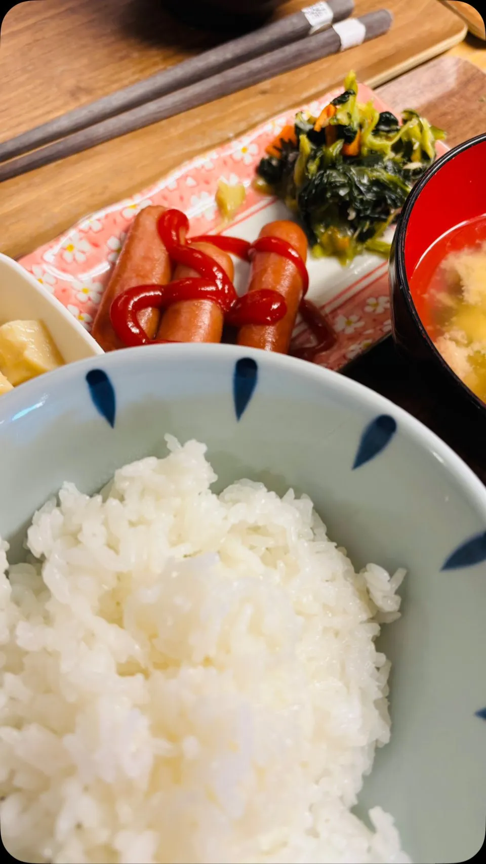 クリスマスイブの朝食は、、