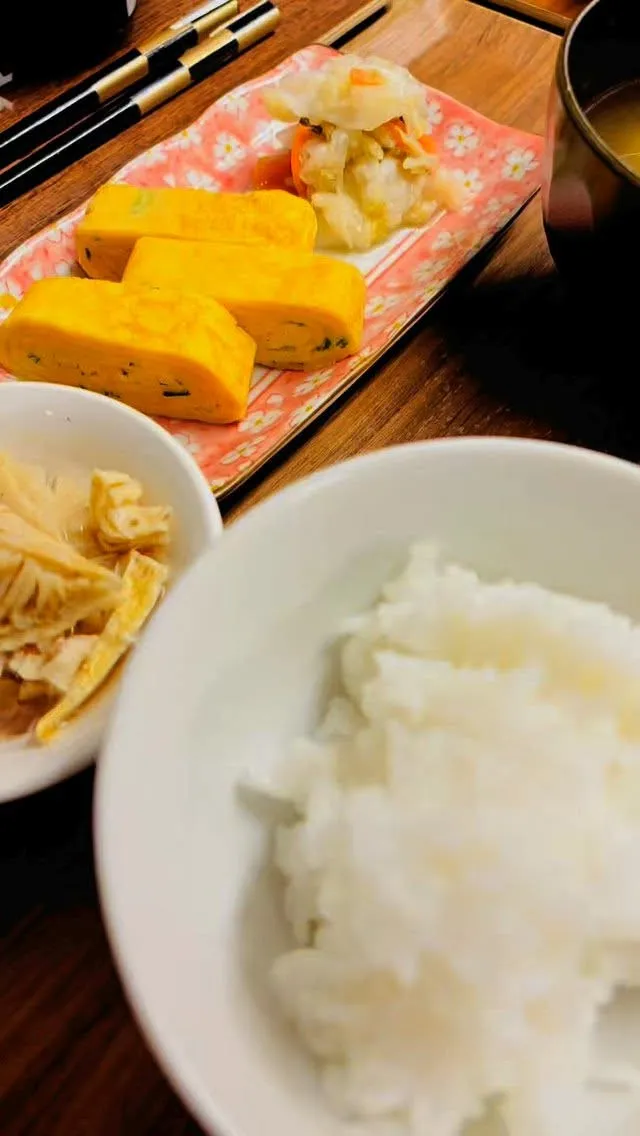 今日の朝食は、、、