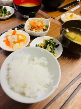 今日の朝食は、、、