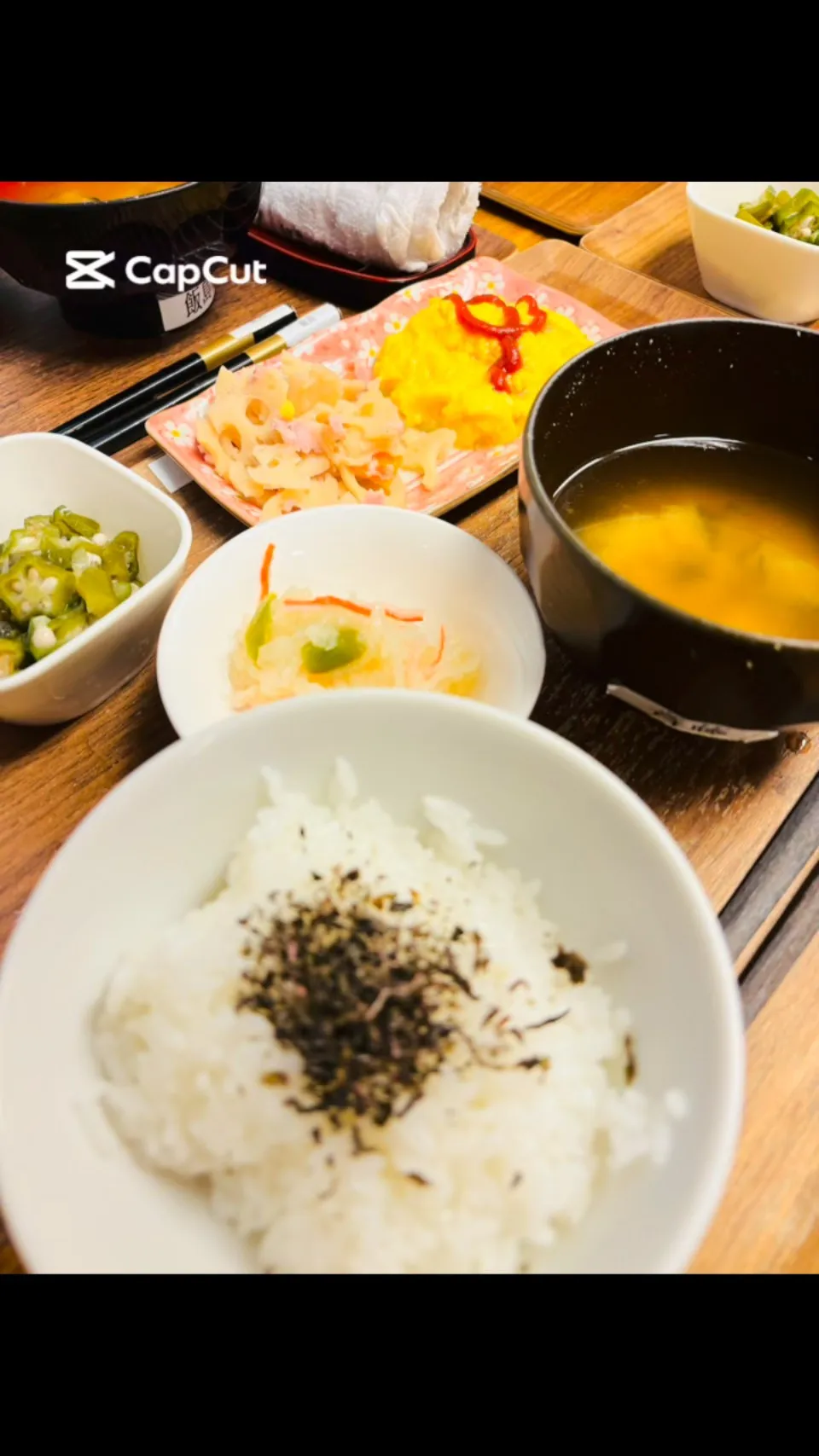 今日の朝食は、、、