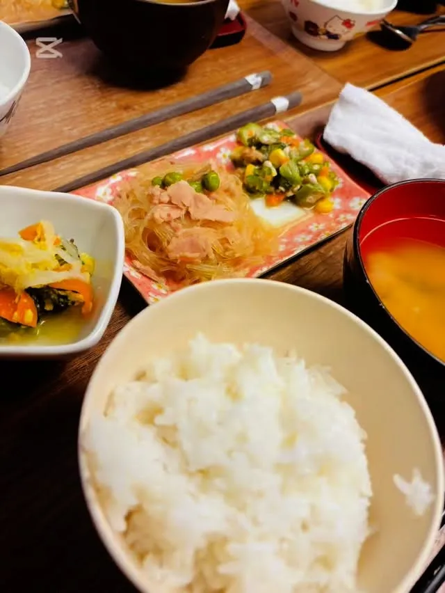 今日の朝食は、、、
