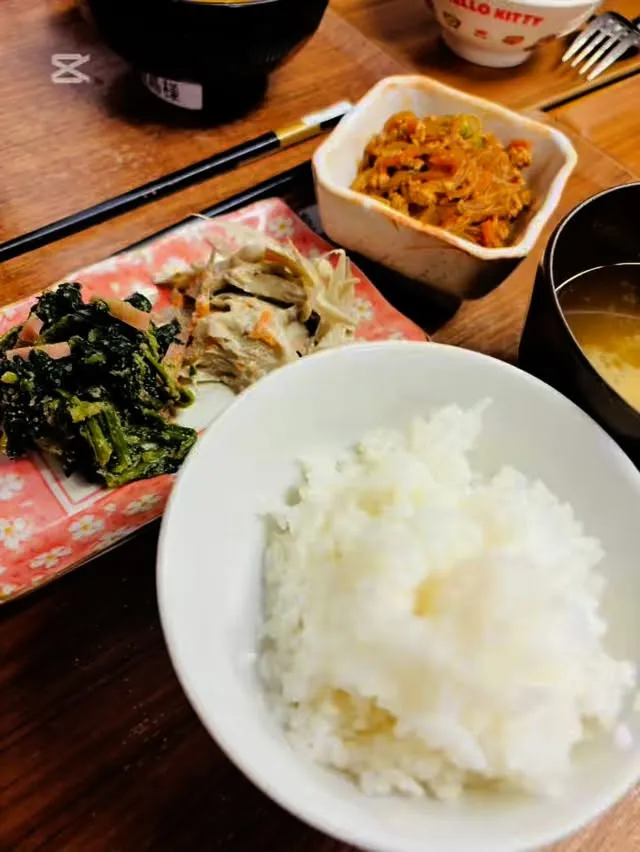 今日の朝食は、、、