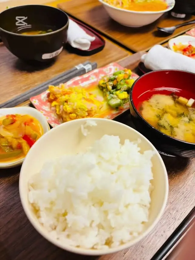 今日の朝食は、、、