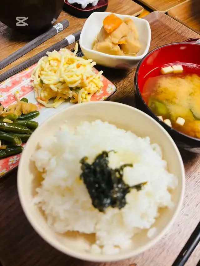 今日の朝食は、、、