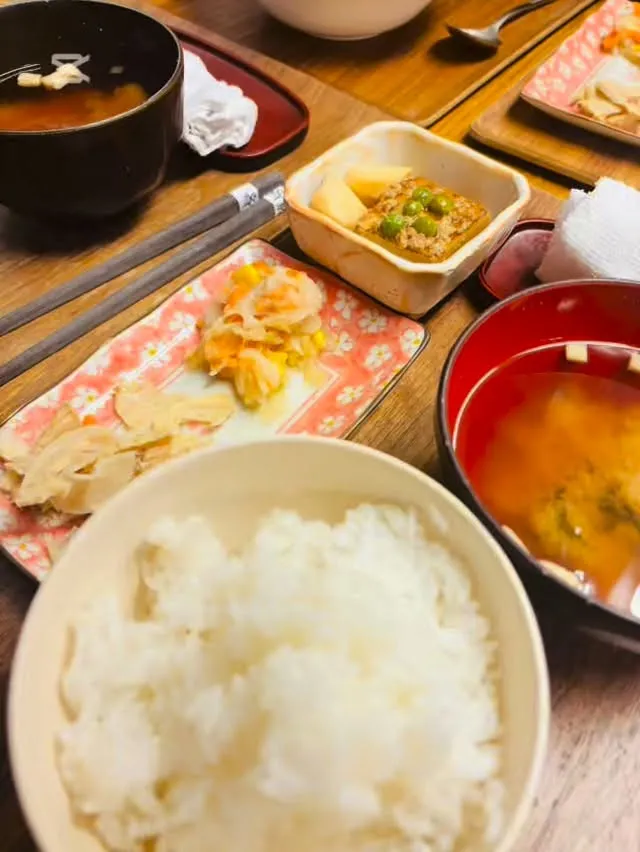 今日の朝食は、、、