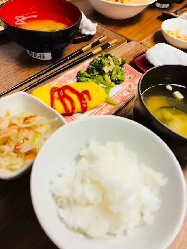 今日の朝食は、、、