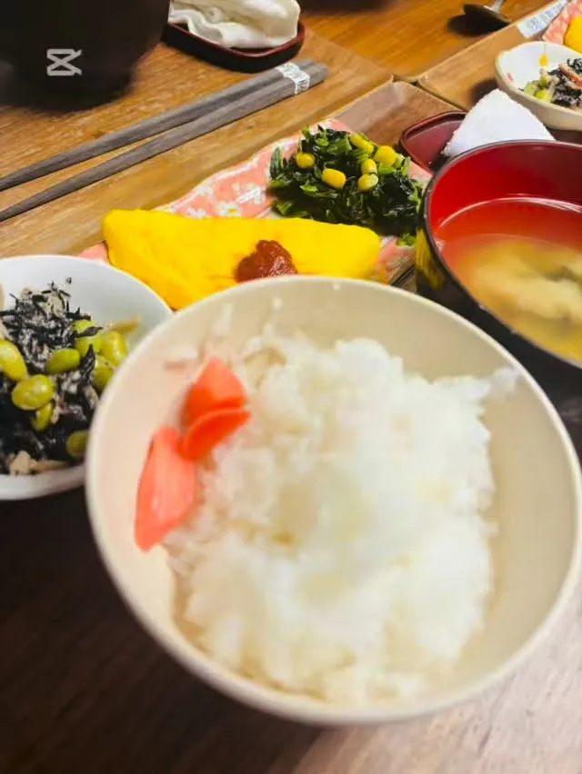 今日の朝食は、、、